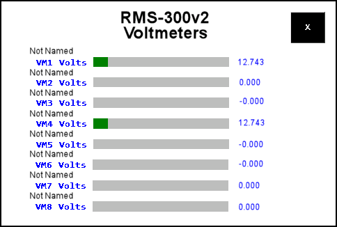 Nextion 3.5 inch Touch Display Voltmeters Menu