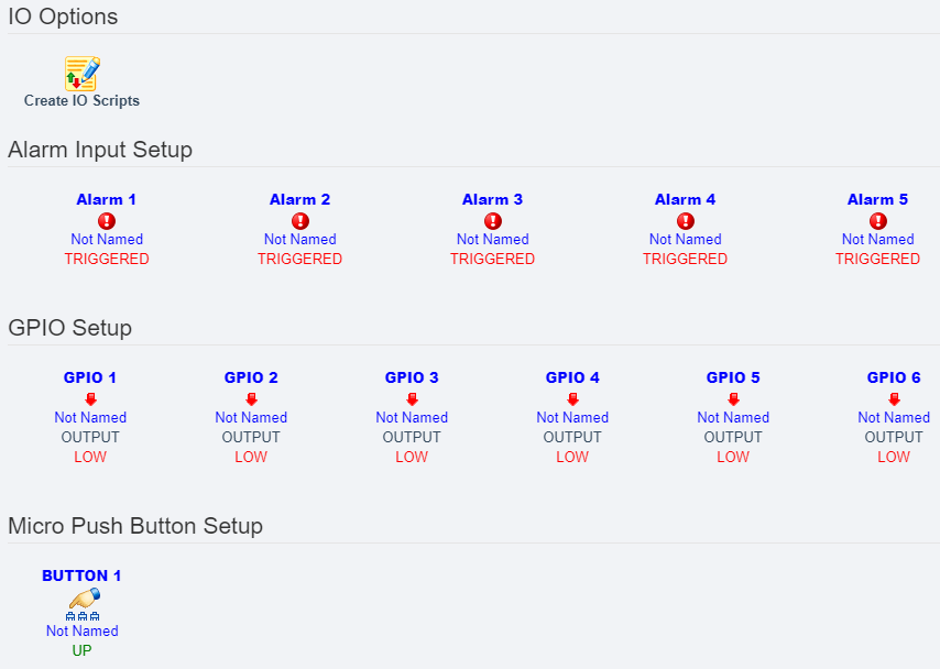 RMS-100v2 IO overview.