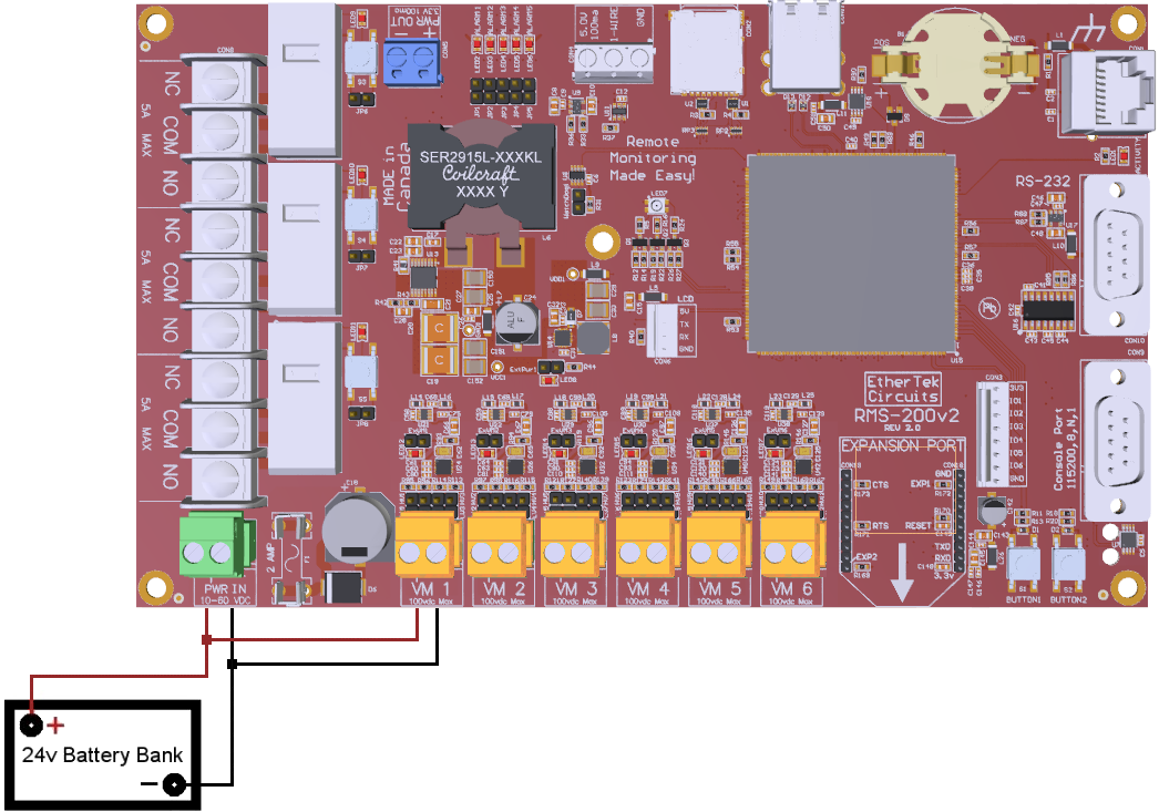 Monitor Battery Voltage