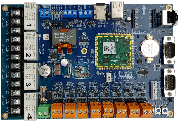 RMS-300v2 Hardware Screen Shot